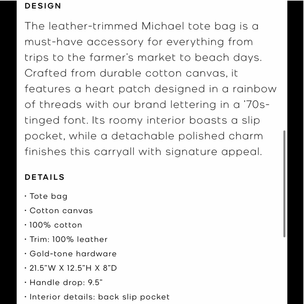 Michael Kors canvas tote - Picture 7 of 15